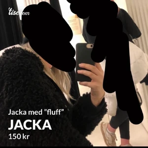 Fluff jacka - En fluff/päls jacka från h&m. Använd en vinter bra skick. Säljer då den inte kommer till någon användning längre.