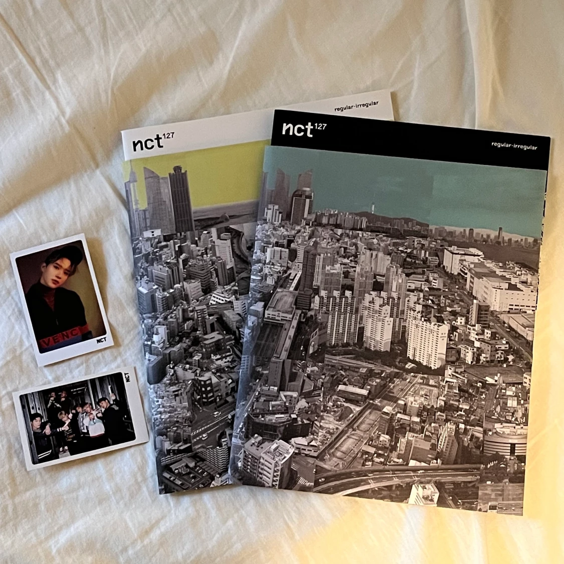 nct 127 regular irregular album båda versionerna