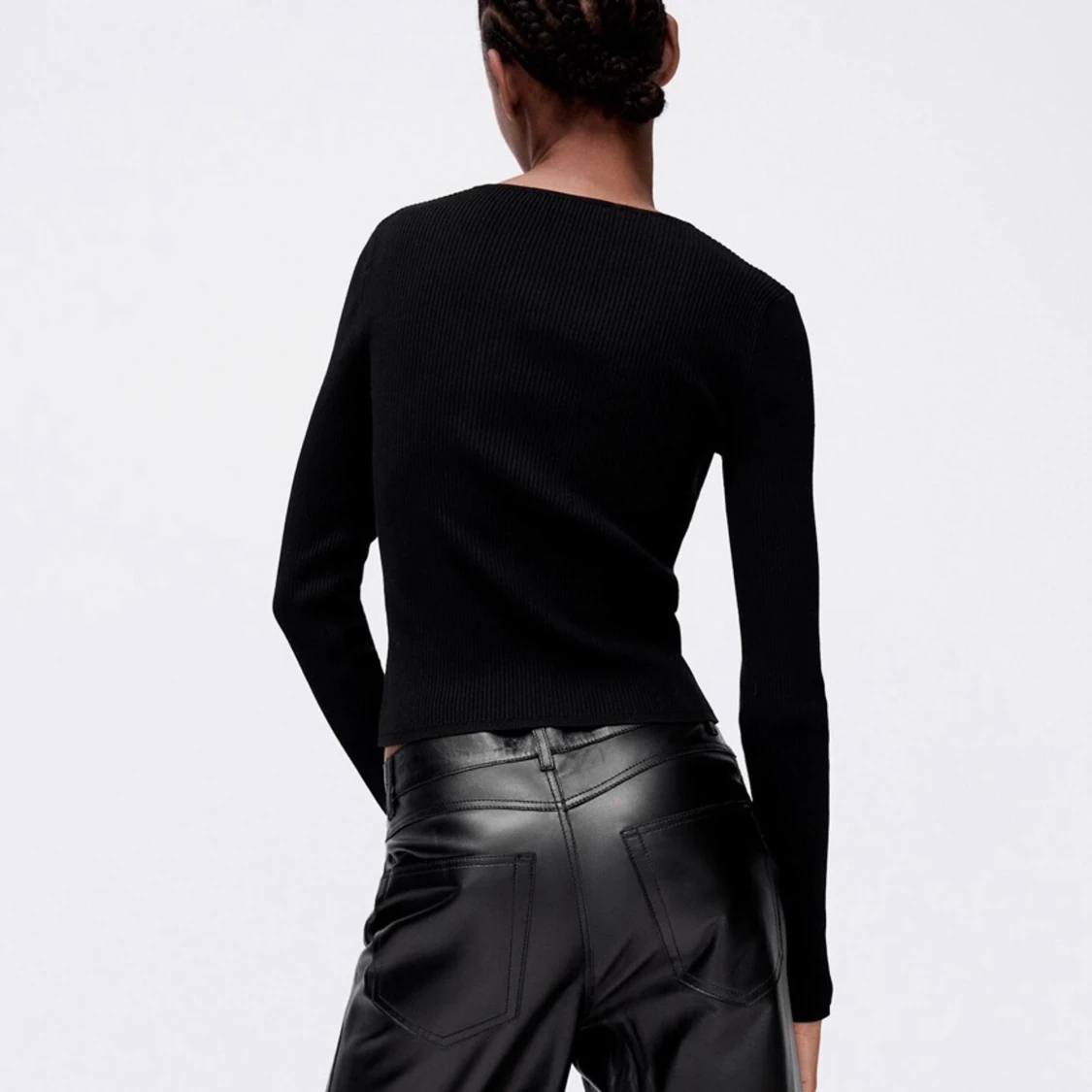 Svart topp zara  - 90