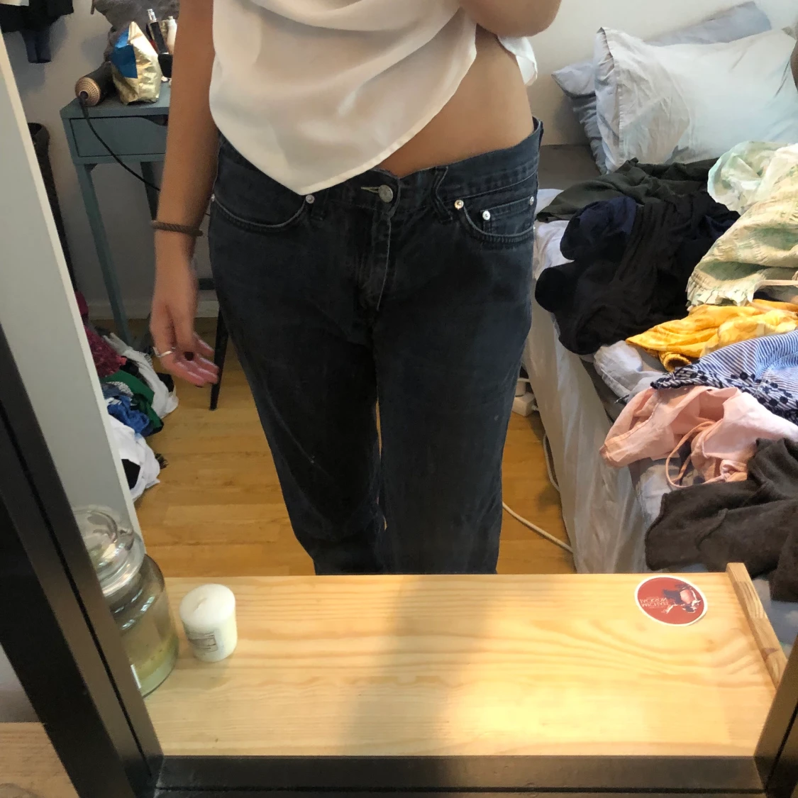 Lågmidjade jeans!  - 91