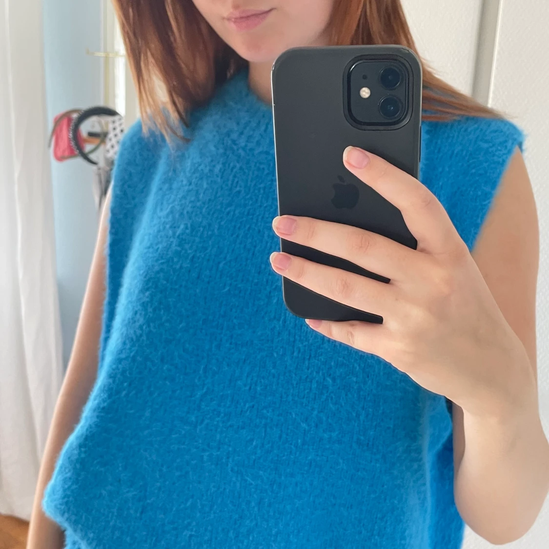 Blå varm väst 🦋 - 91