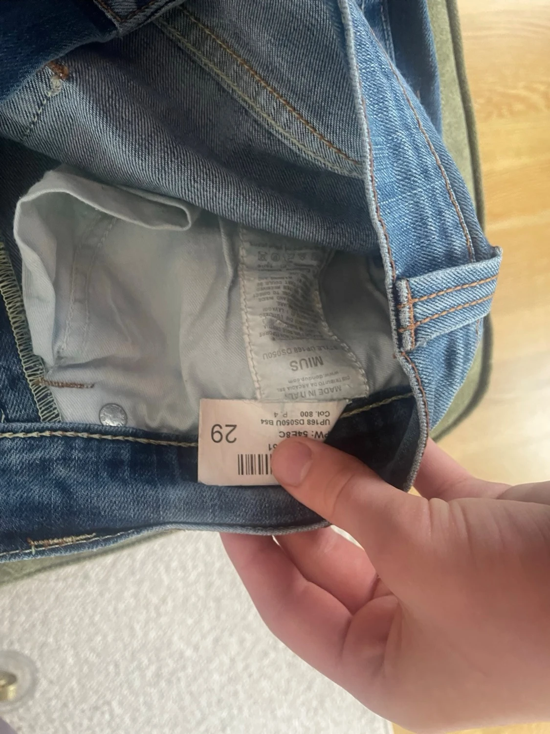 Blå jeans från Dondup , storlek 29