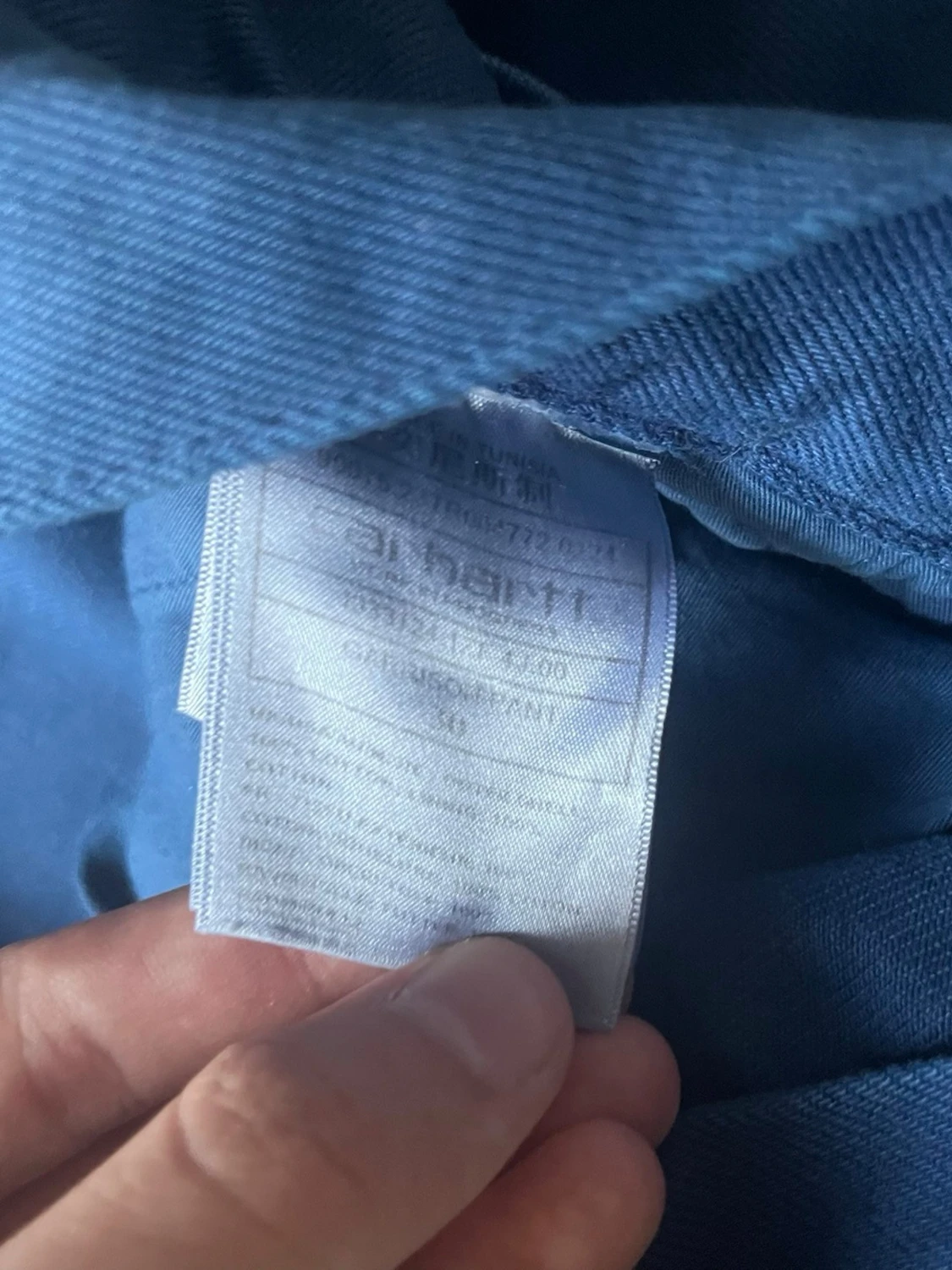 Blåa raka jeans från Carhartt - 4
