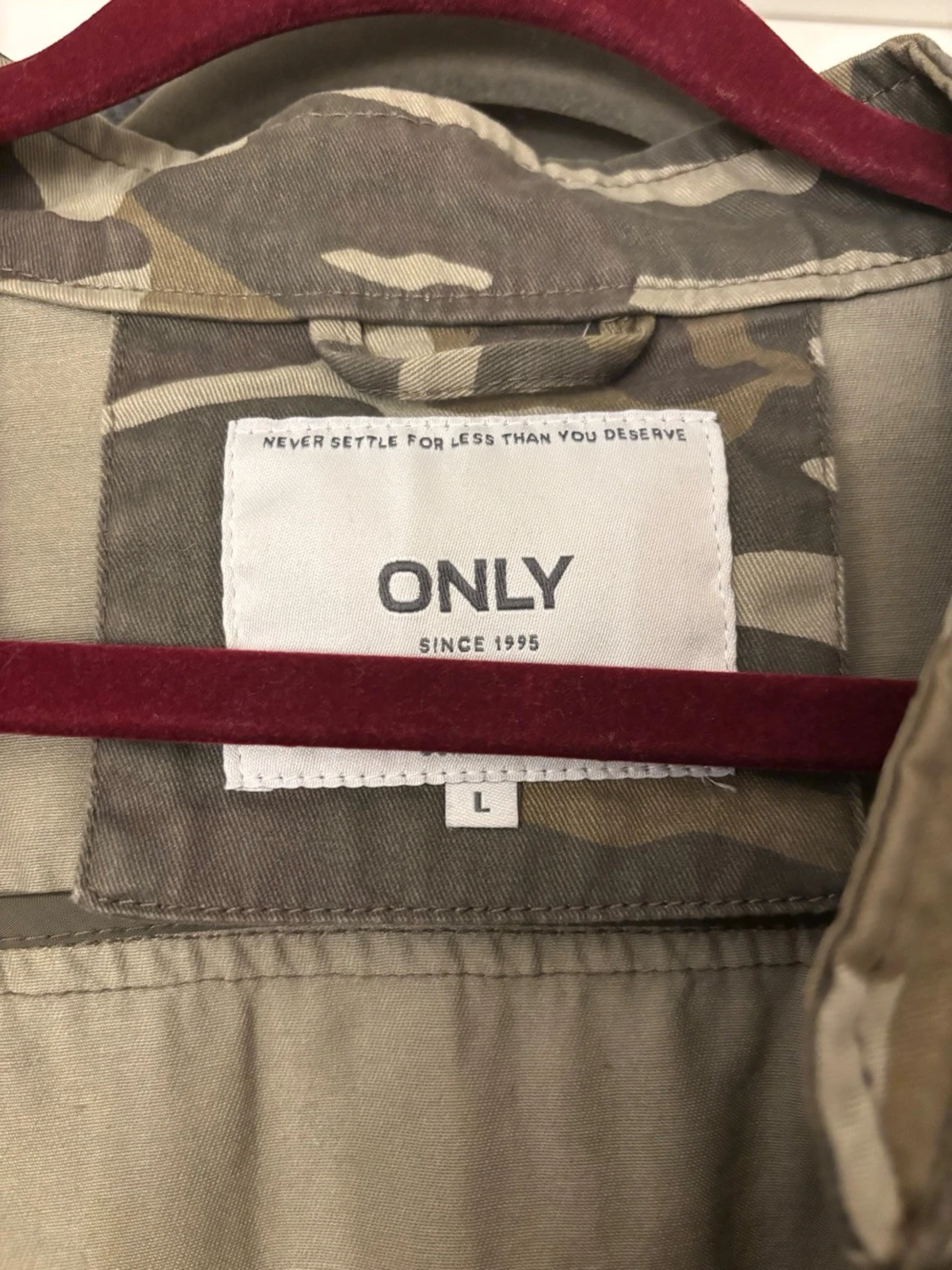 Camo militärjacka från ONLY - 1