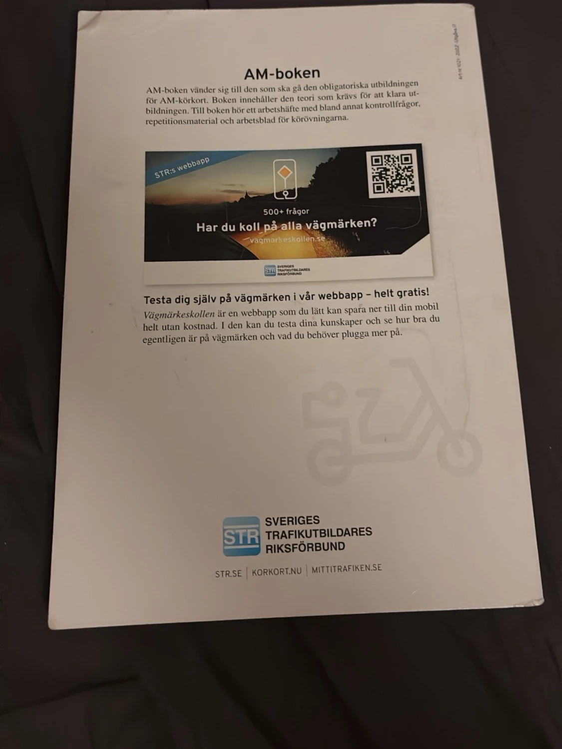 AM-boken moped klass 1 STR - 1