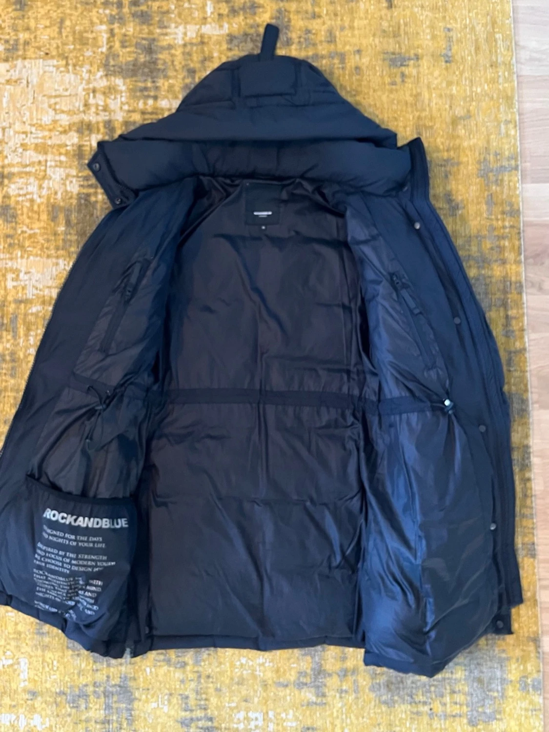 Svart dunjacka Rockandblue - 4