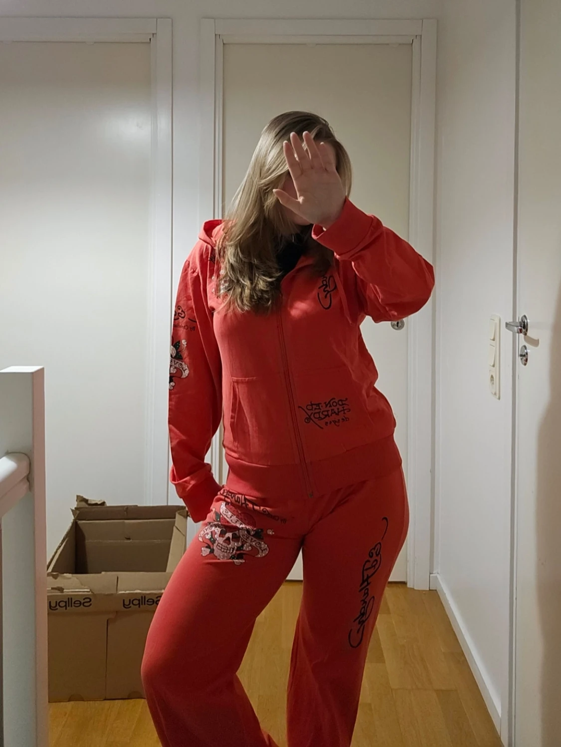 Ed hardy sett (tröja + byxor) - 4