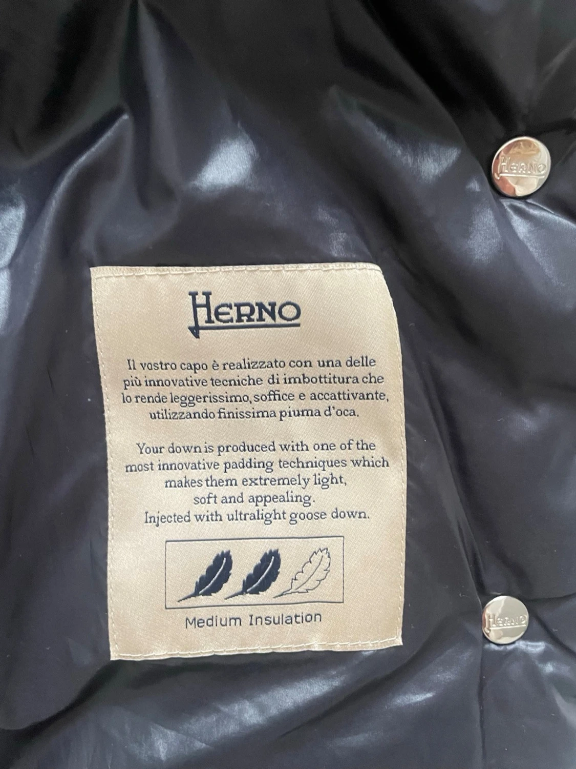 Herno Jacka, svart - 4