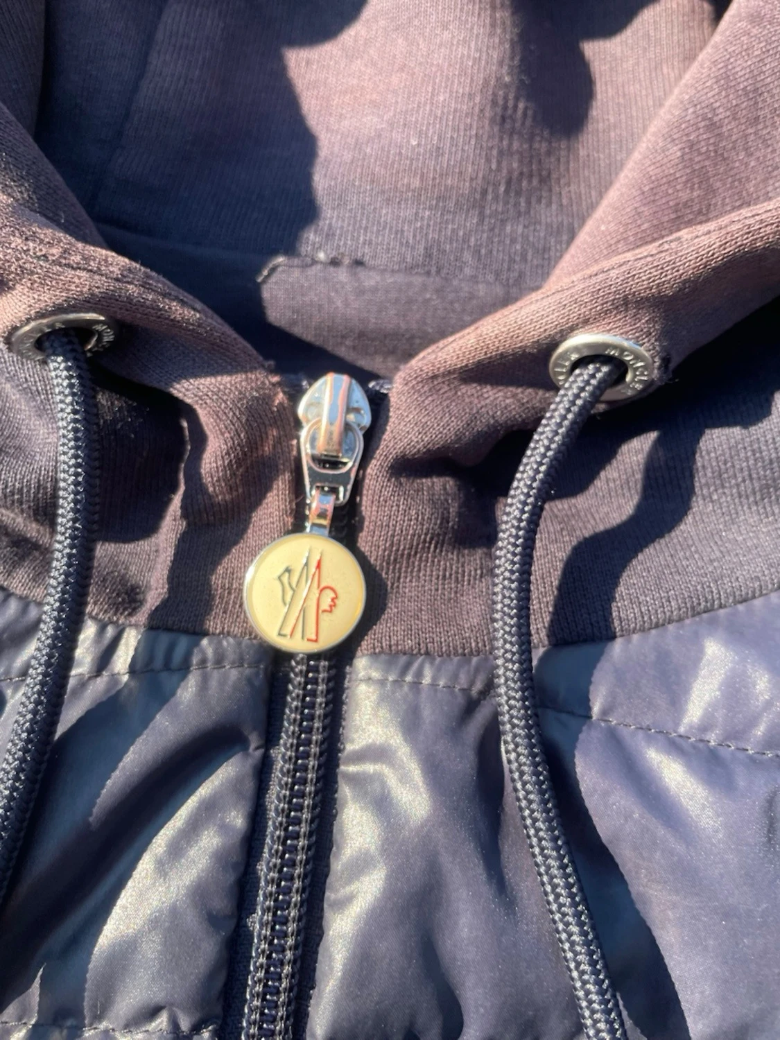 Moncler jacka med quiltad front - 2