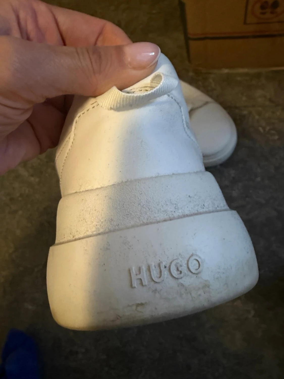 Vita sneakers från Hugo - 5