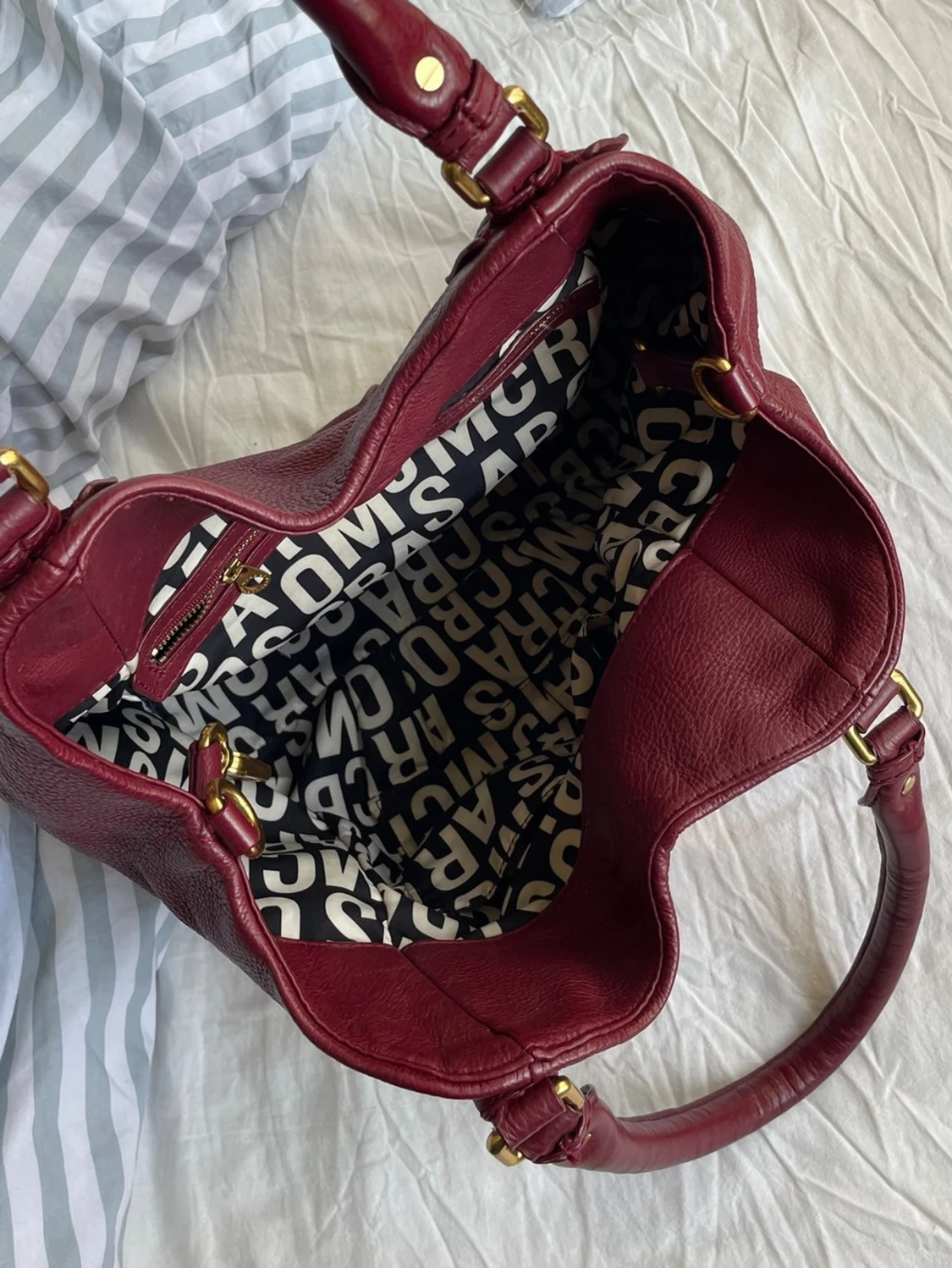 Marc Jacobs väska vinröd - 1