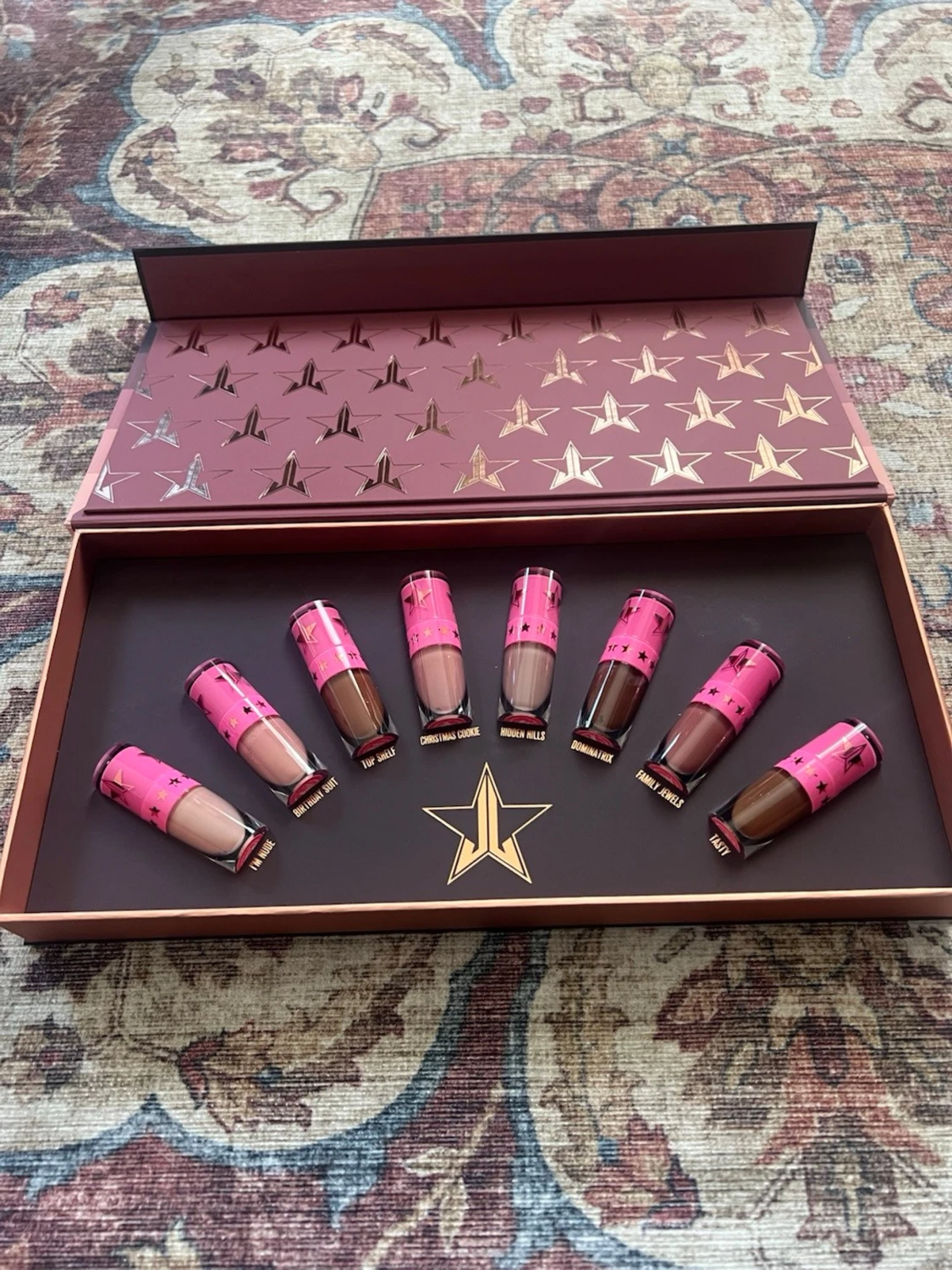 Jeffree Star Open here for nudes volume 2 mini velour liquid lipstick - 1
