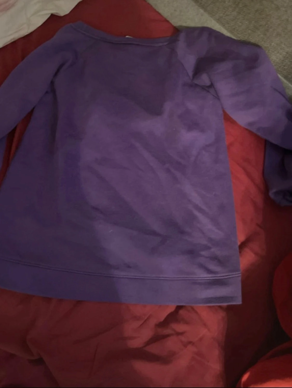 Lila Justin Bieber sweatshirt - 1