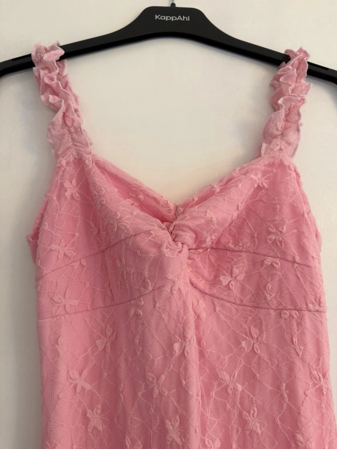 Rosa långklänning med spets från SHEIN  - 1