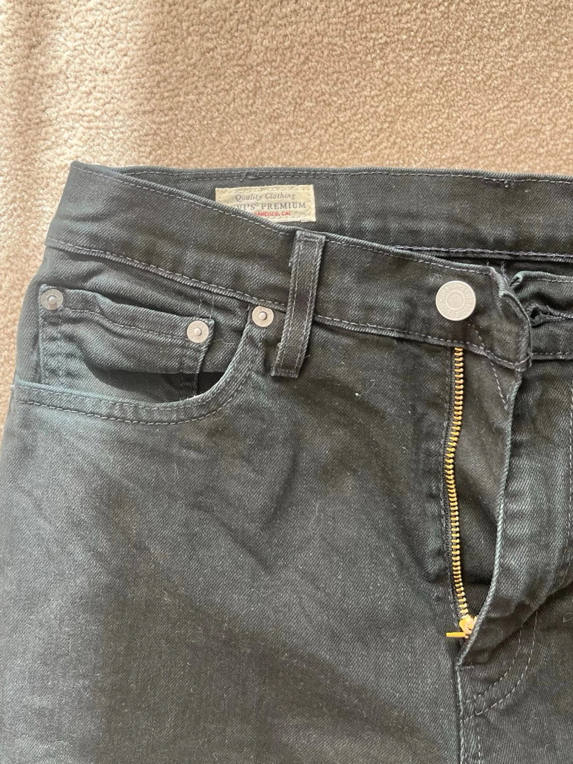 Svarta skinny jeans från Levi's - 3