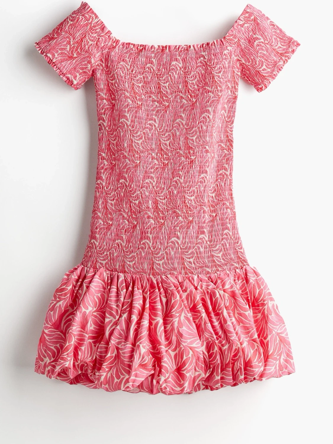 Två offshoulder kortklänningar med volang - 1