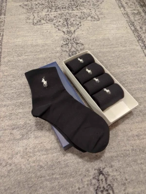 Svarta Ralph Lauren strumpor  - 5 pack svarta strumpor från Ralph Lauren