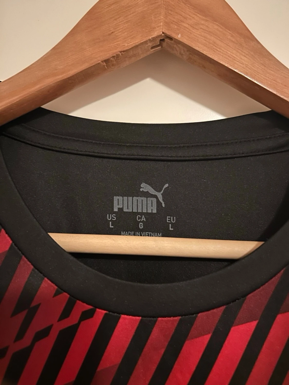 AC Milan matchtröja Puma svart/röd - 2