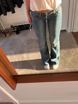 Extra lågmidjade jeans - Från hm men har sytt om dem till extra lågmidjade