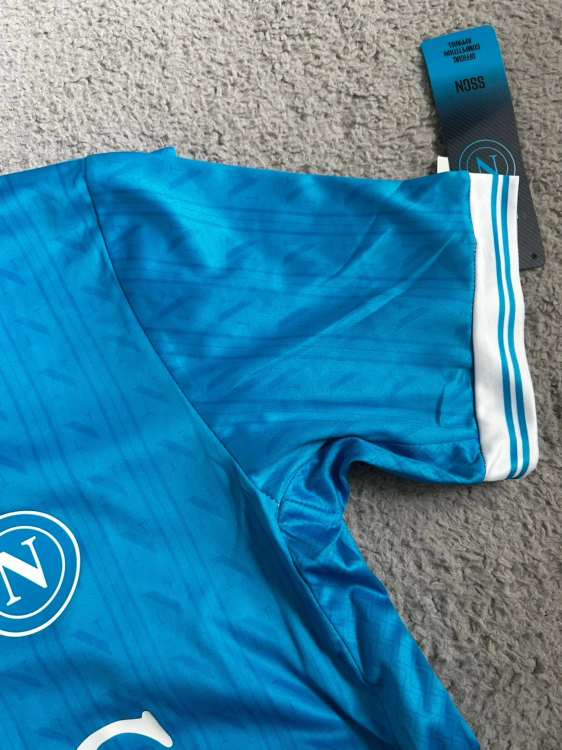 Napoli matchtröja EA7 blå - 3