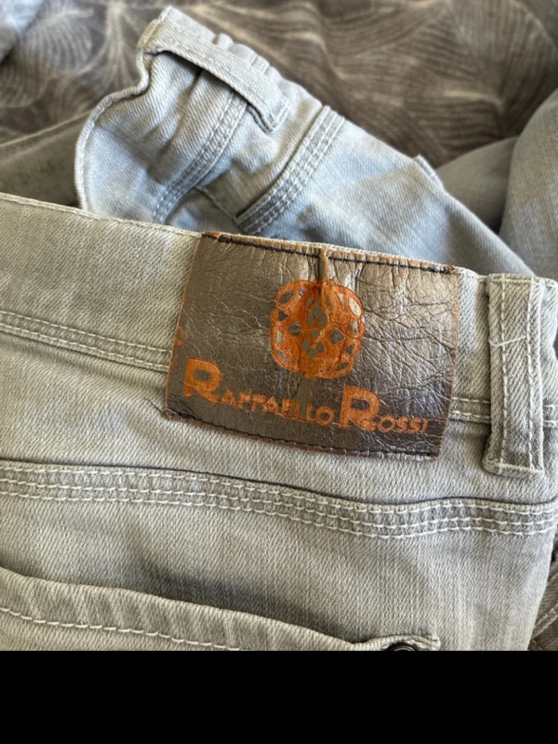 Ljusgrå jeans från Raffaello Rossi - 2