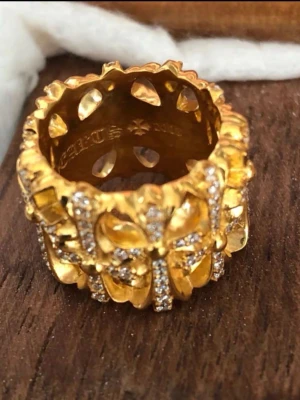Chrome hearts cemetery cross ring  - Size US 10 
