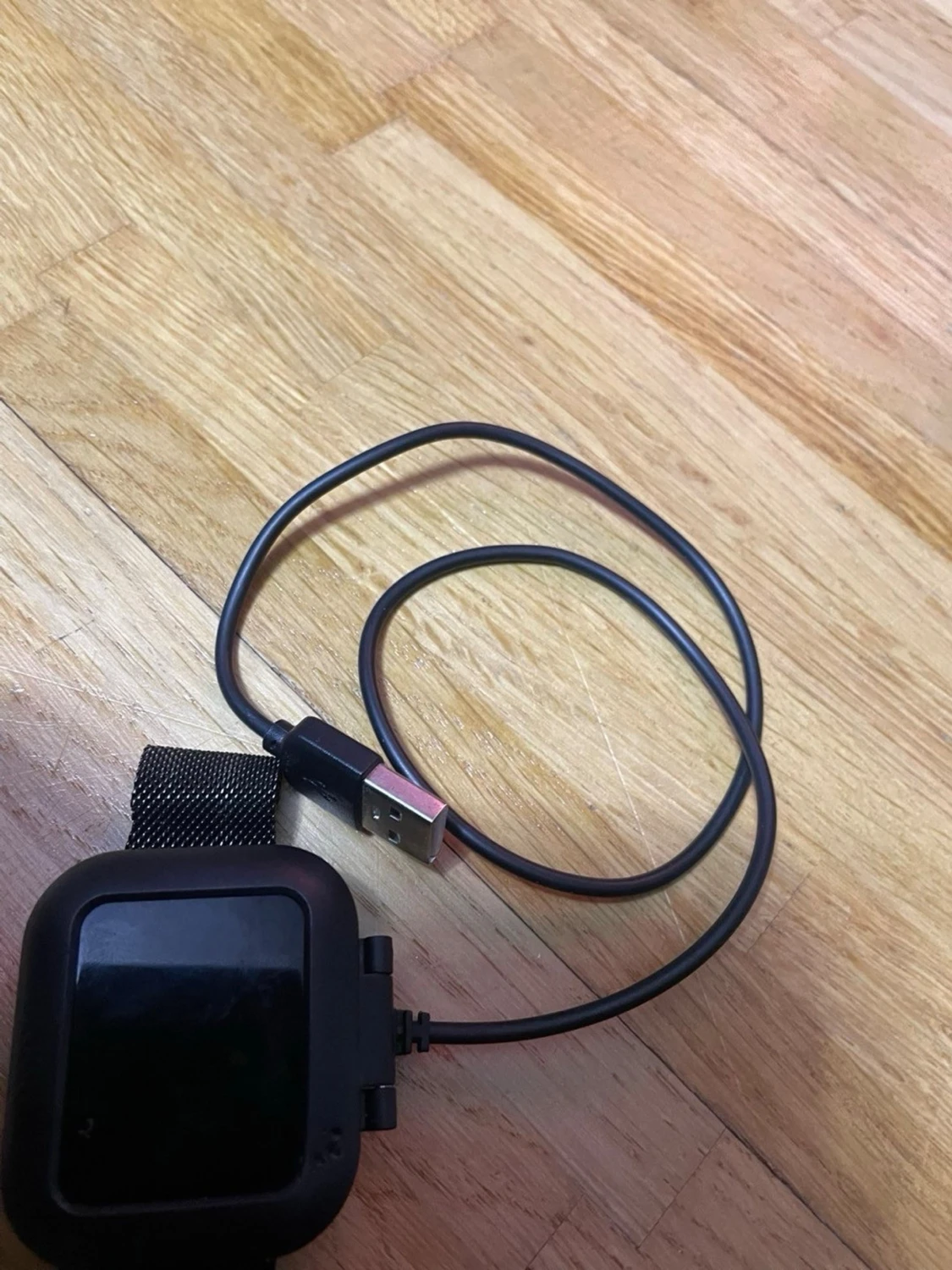 Svart smartklocka med mesh-armband - 3