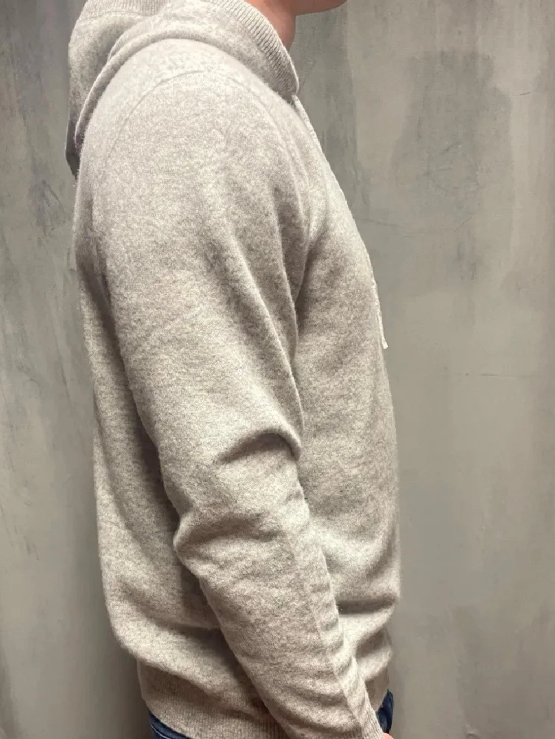 Kashmir/marino hoodie - 1