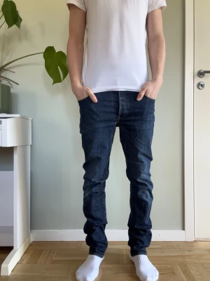 Hansen & Jacob jeans - 29/32, slim fit, blå, nypris 2199, perfekt skick