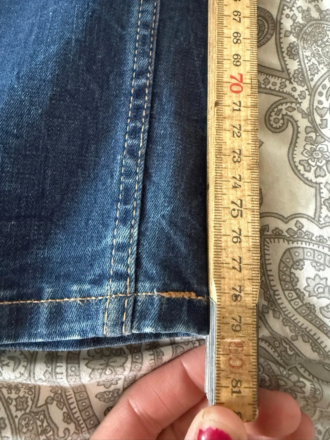Blå super skinny jeans från Levis - 3