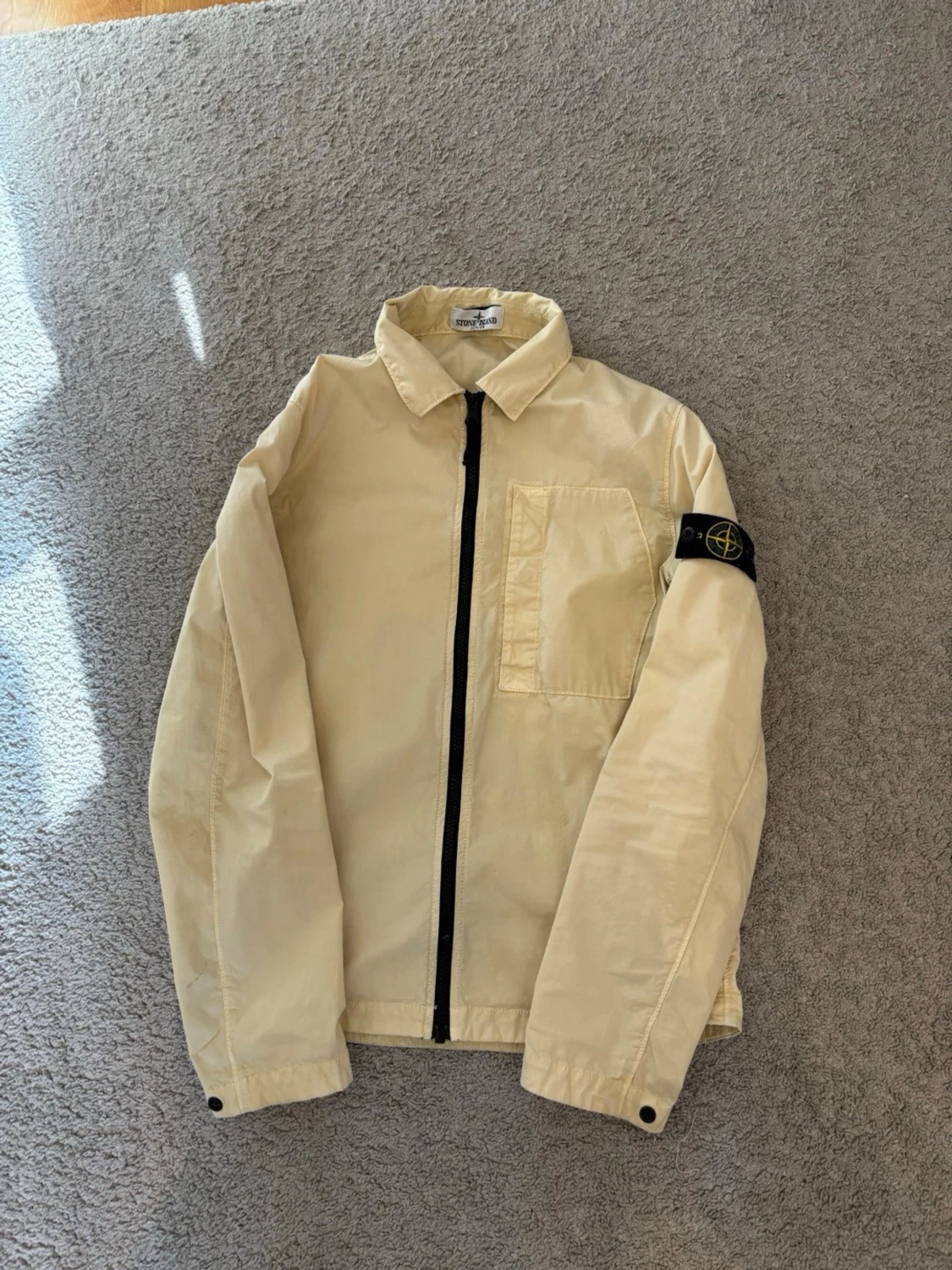 Beige overshirt från Stone Island - 1