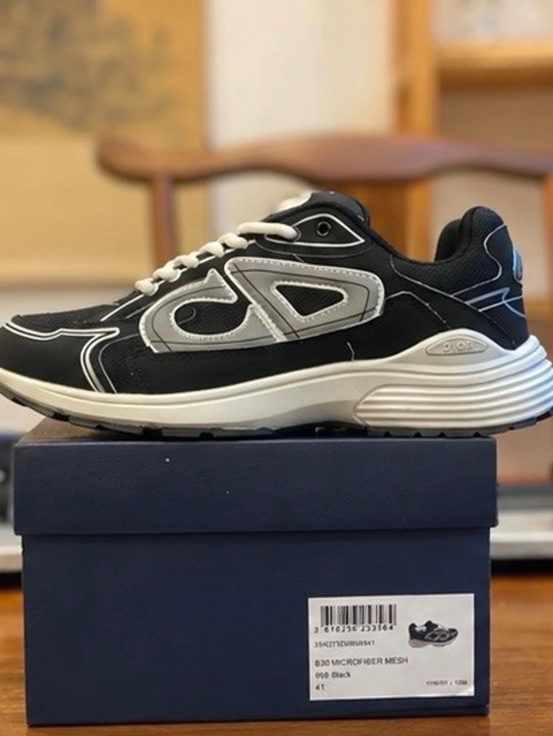 Dior B30 svarta sneakers - 3