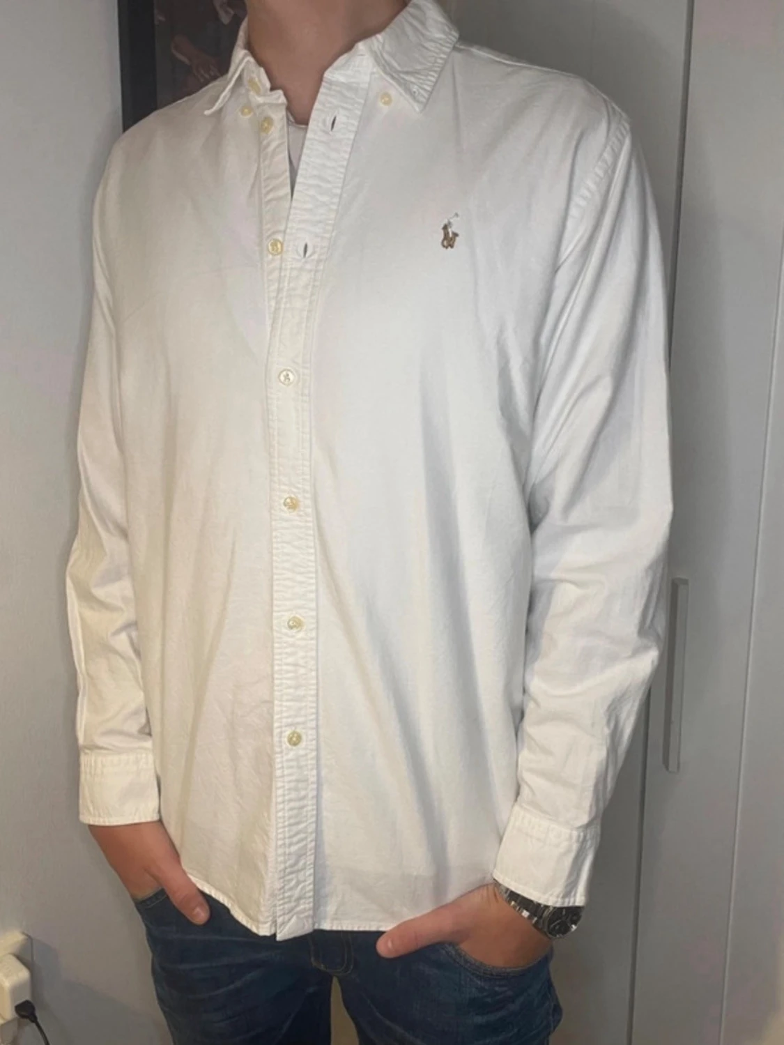 Vit skjorta från Ralph Lauren