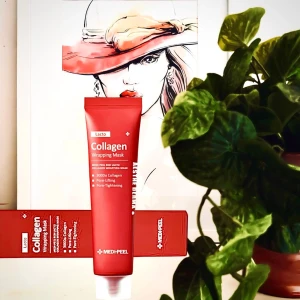 Medi Peel Red Lacto Collagen Wrapping Mask! - Medi Peel Red Lacto Collagen Wrapping Mask. 70 ml. Oanvänd med kartong.