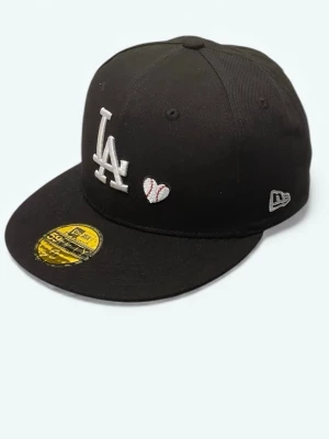 Svart LA Dodgers keps New Era 59FIFTY - La New Era 7 3/8 58.7 cm 