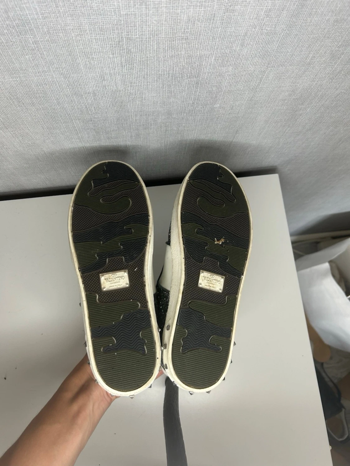 Svart glittriga Valentino Flycrews  - 4