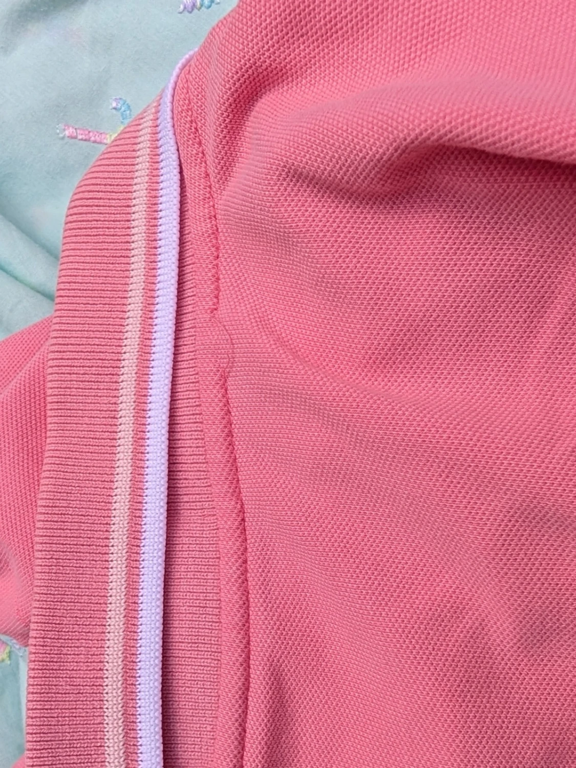 Rosa croppad pikétröja Fred Perry - 5