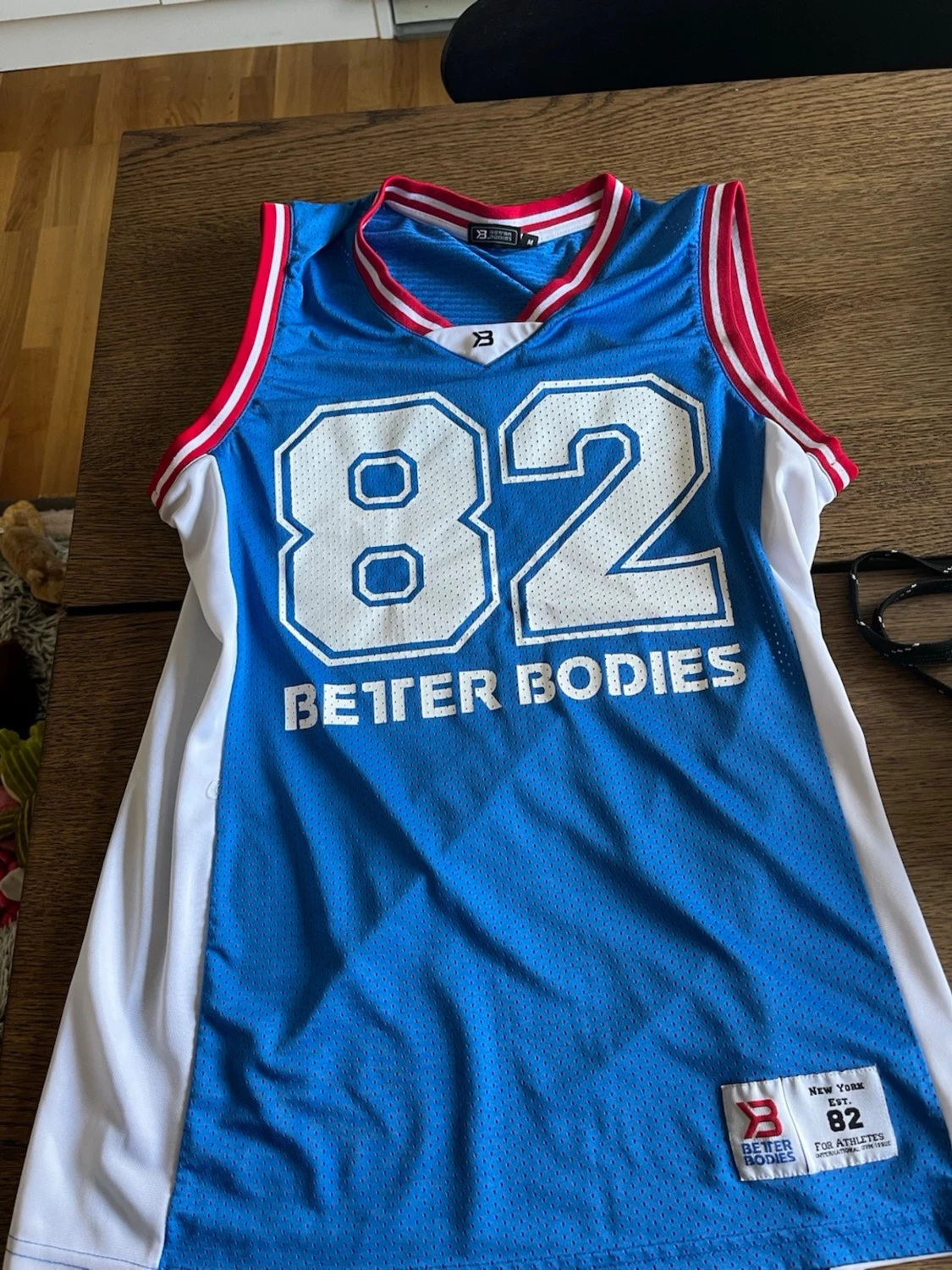 Blå basketlinne från Better Bodies