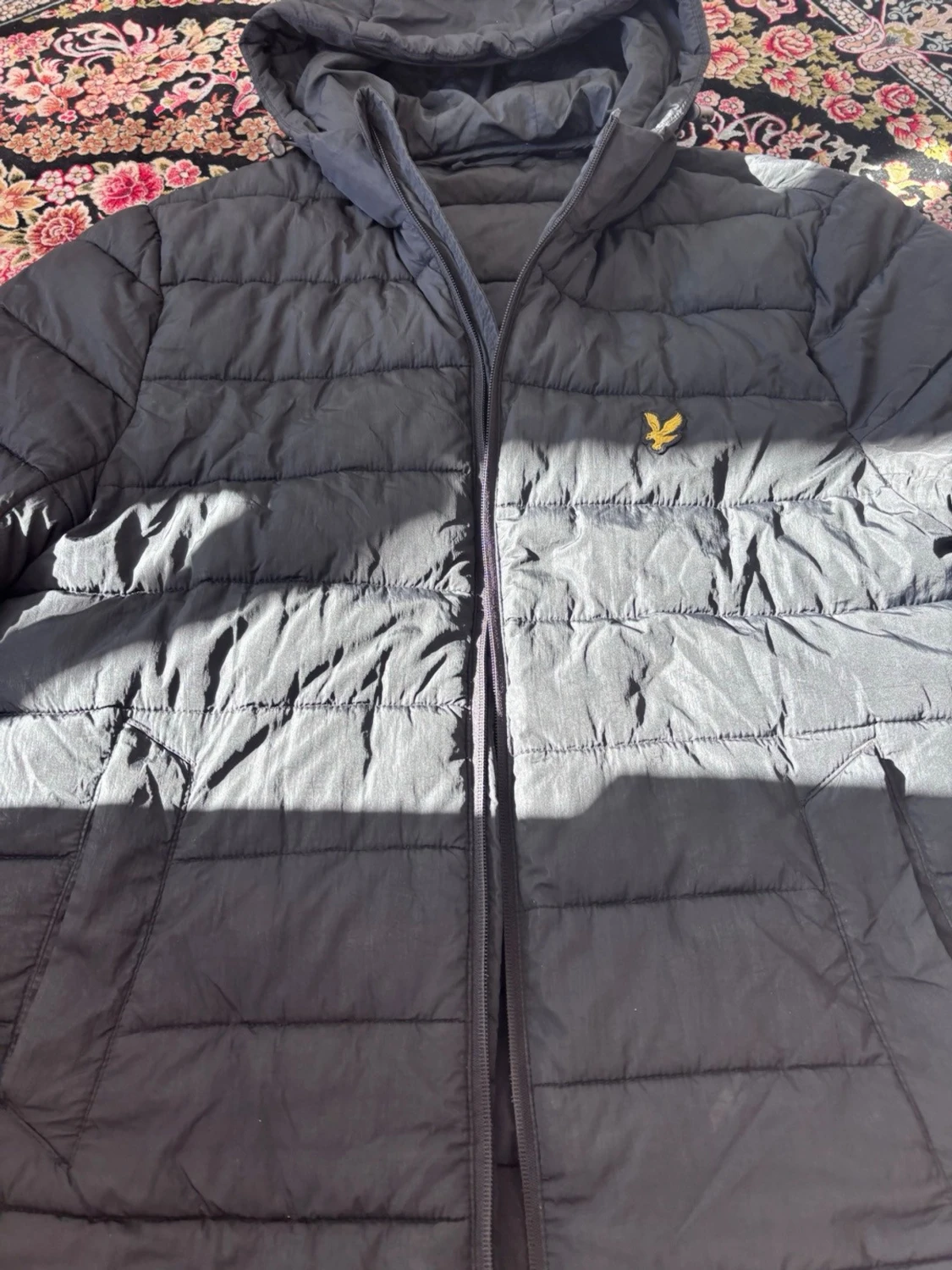 Svart pufferjacka från Lyle & Scott - 5