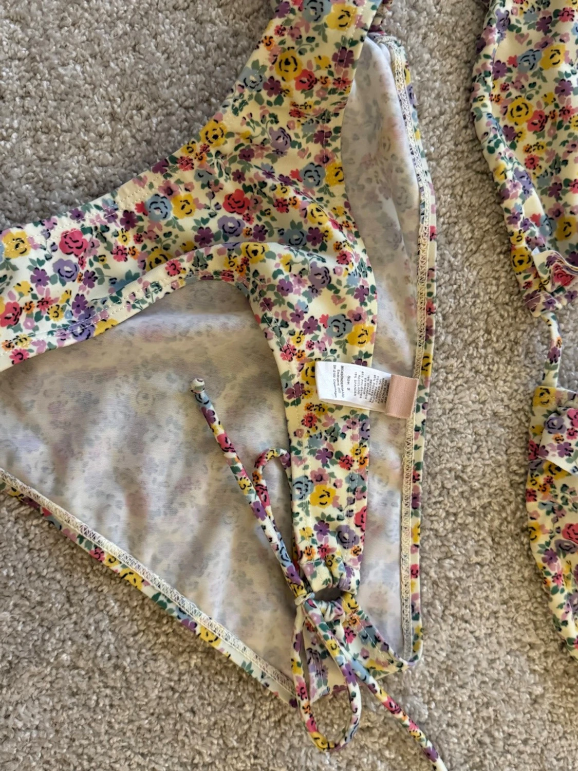 Blommig bikini  - 2