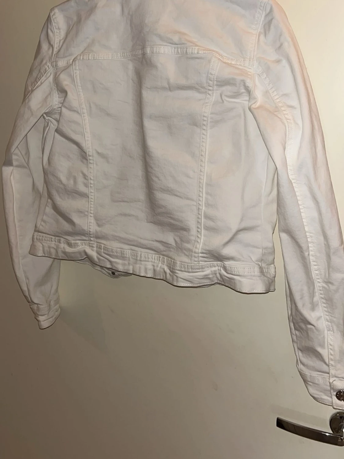 Vit jeansjacka från ONLY - 1