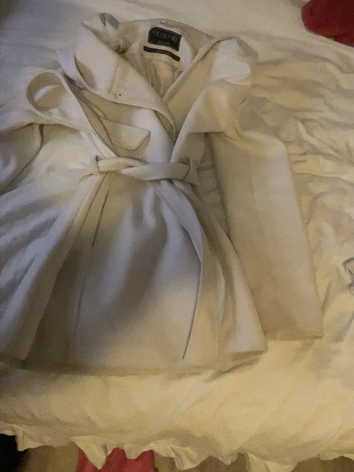 Ljusbeige kappa från Wilma - 1