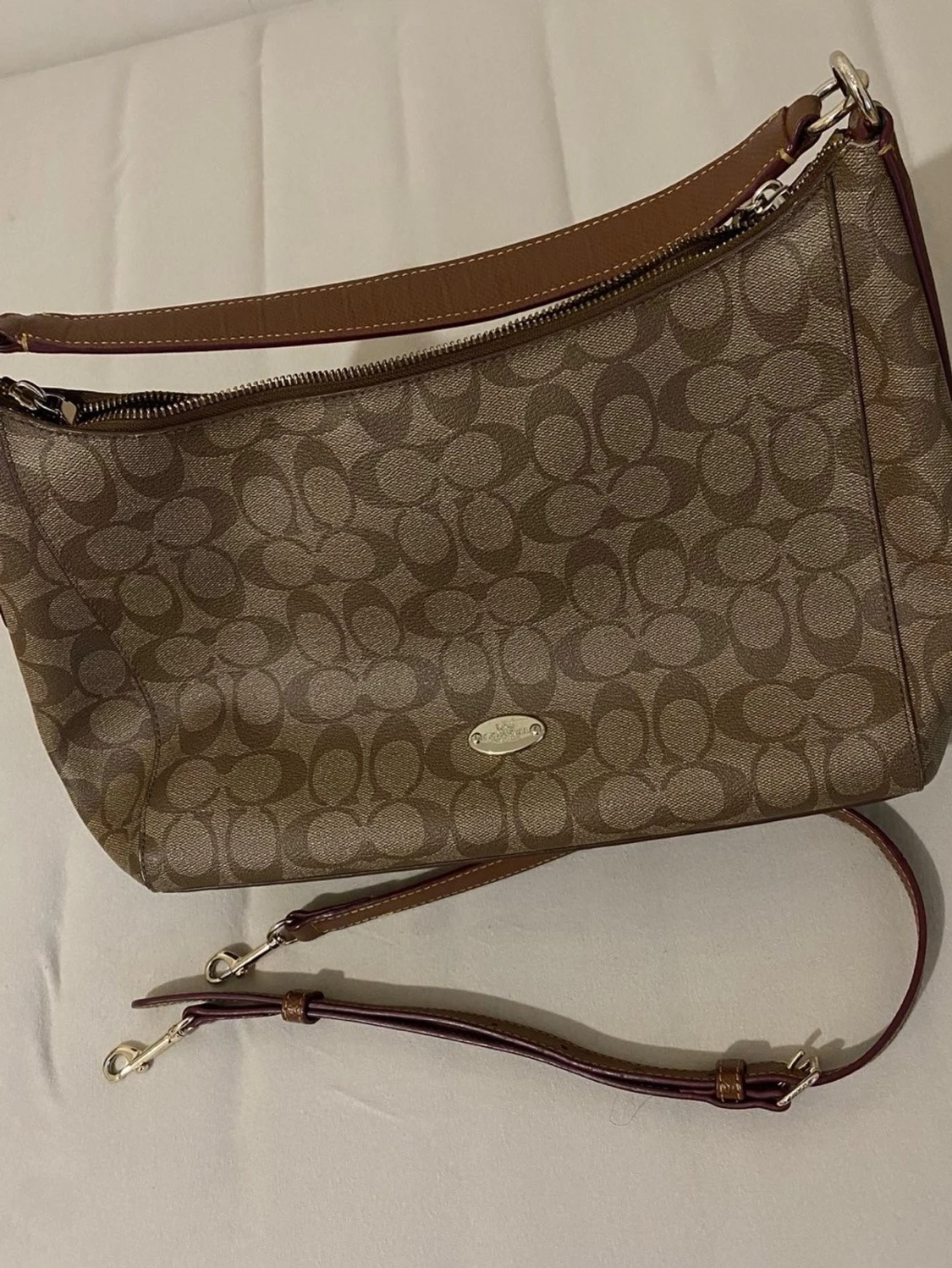 Brun Coach väska  - 1