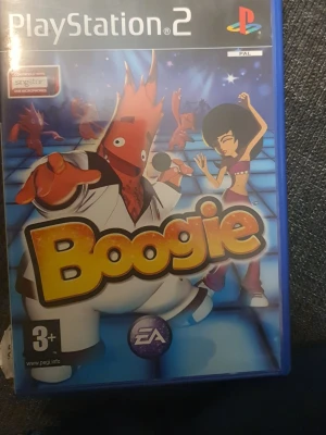 Boogie till PlayStation 2 - Boogie är ett färgglatt dans- och musikspel till PlayStation 2 där du sjunger och dansar med tecknade karaktärer. 