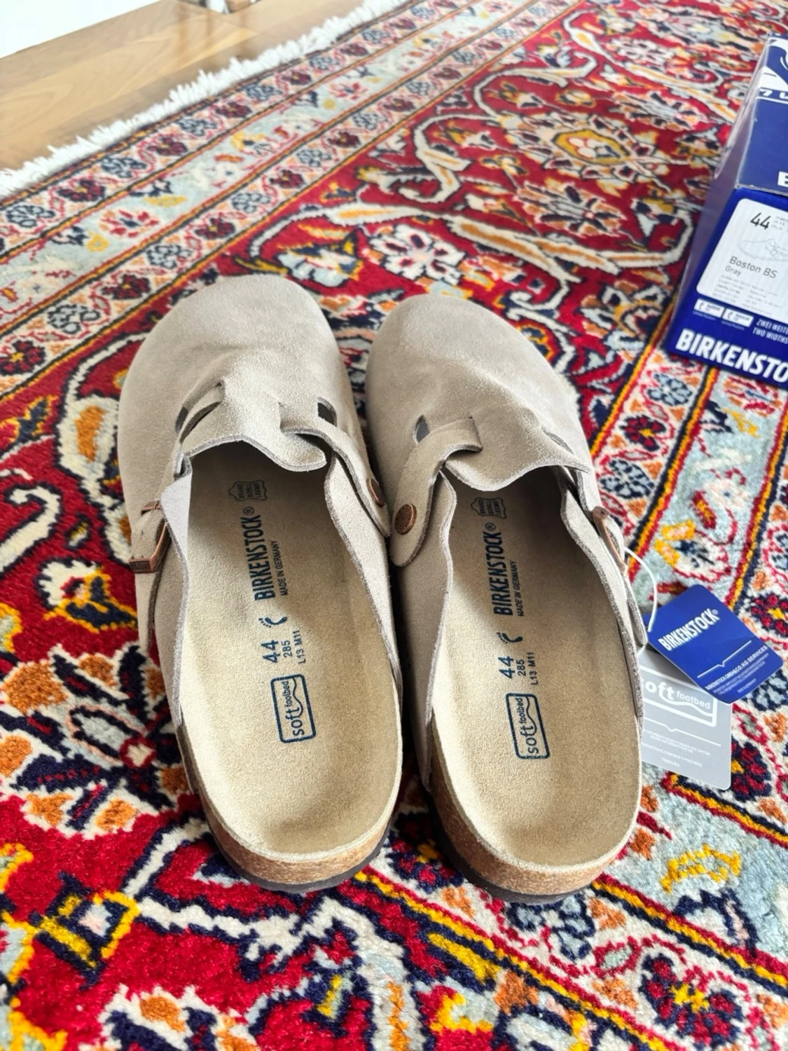 Birkenstock Boston grey  - 2