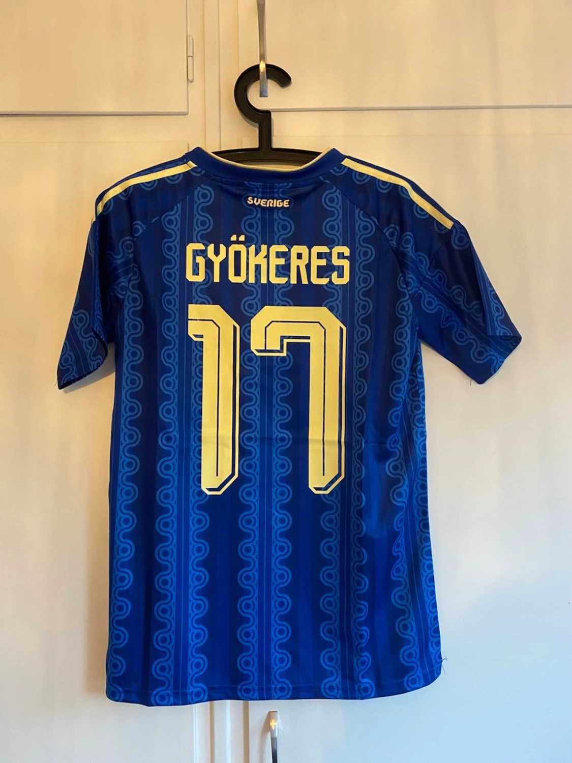 Blå Sverige fotbollströja Adidas - 1