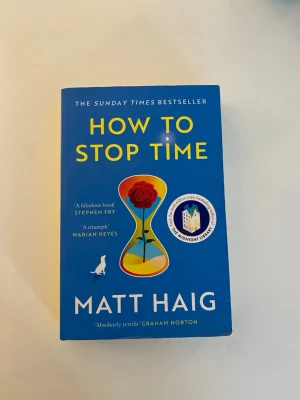 How to stop time - Boken How to Stop Time av Matt Hagi. Boken är köpt via Studentapan och har anteckningar men i okej skick. 