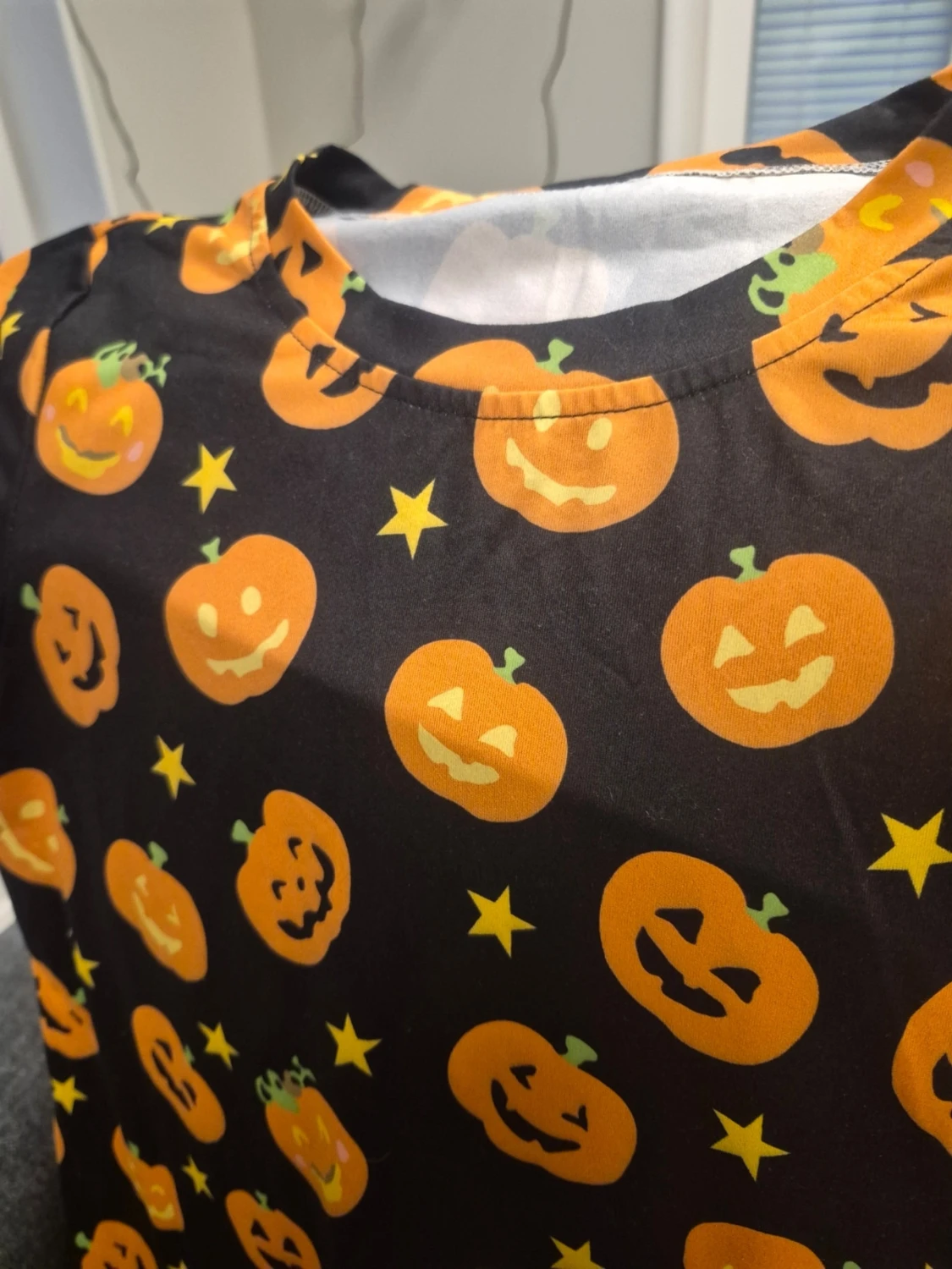 Halloweenklänningar med pumpor & spöken M - 4