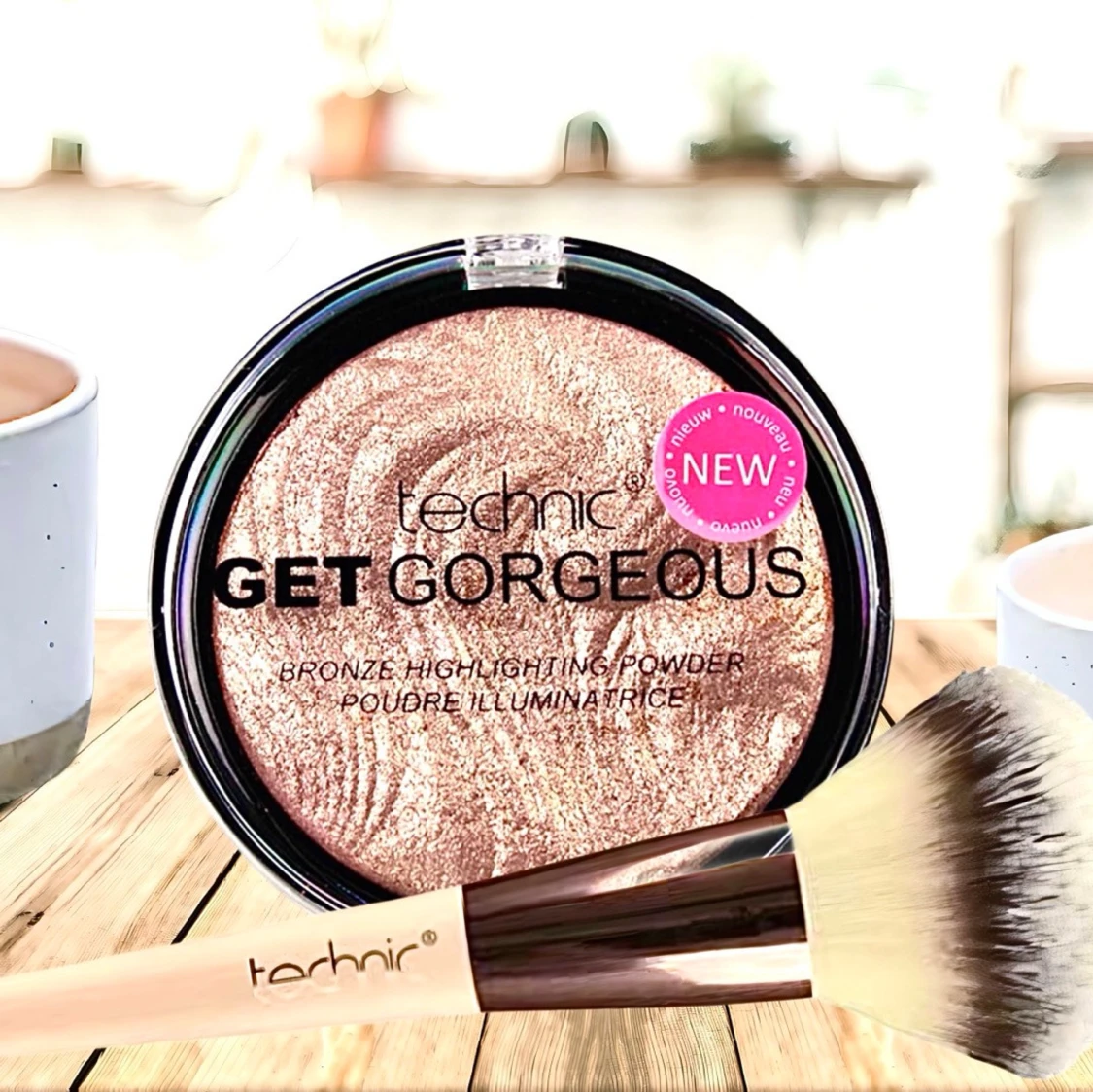 Technic ”Get Gorgeous” Bronze Highlighting powder!