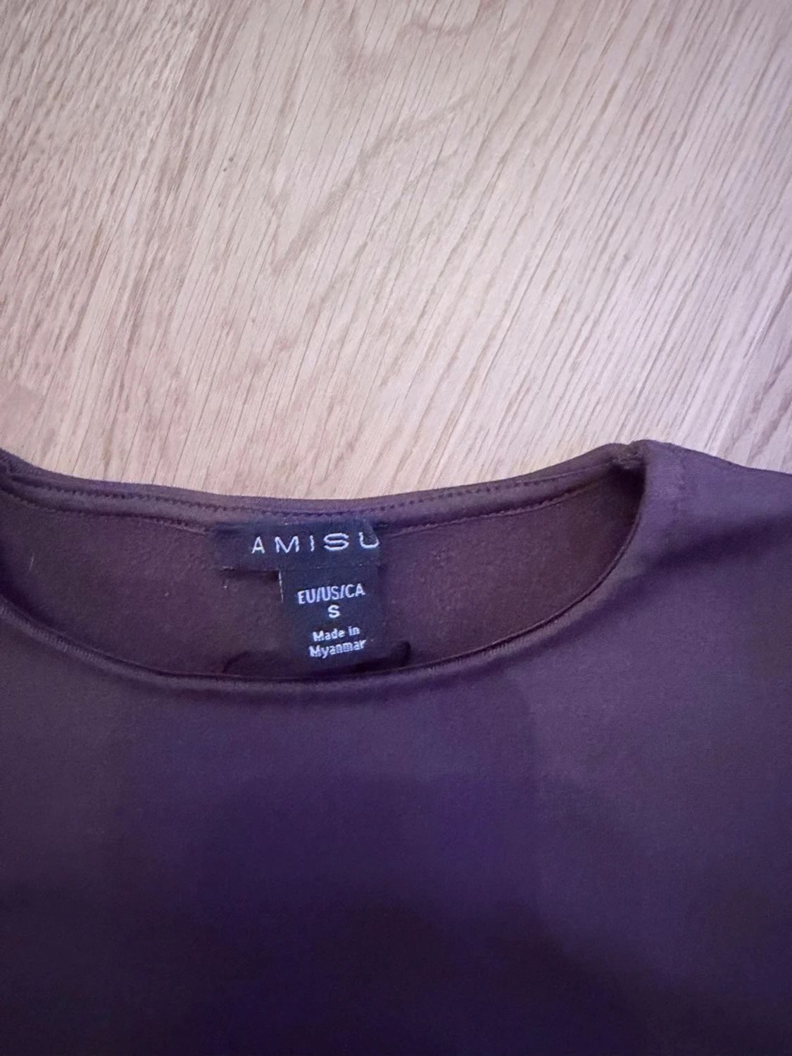 Brun långärmad topp från Amisu - 1